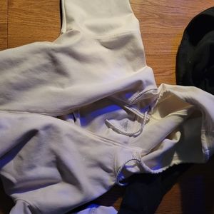 Cream running jacket